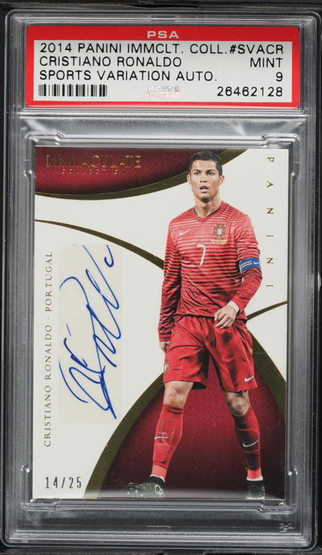2017 Immaculate Collection Boot Platinum Cristiano Ronaldo PATCH