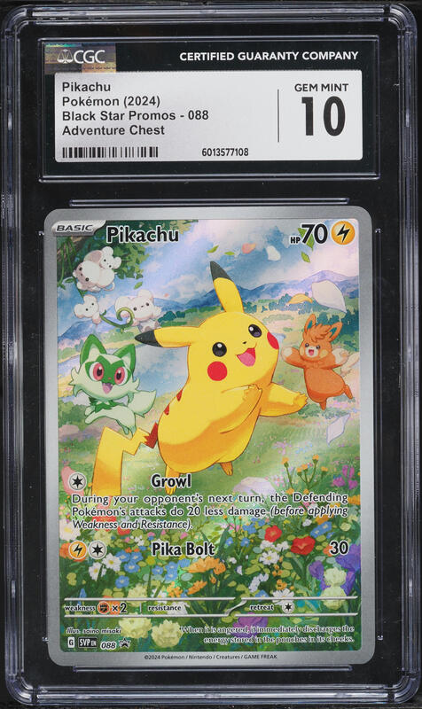 2024 Pokemon SV Black Star Promo World Championship Pikachu #190