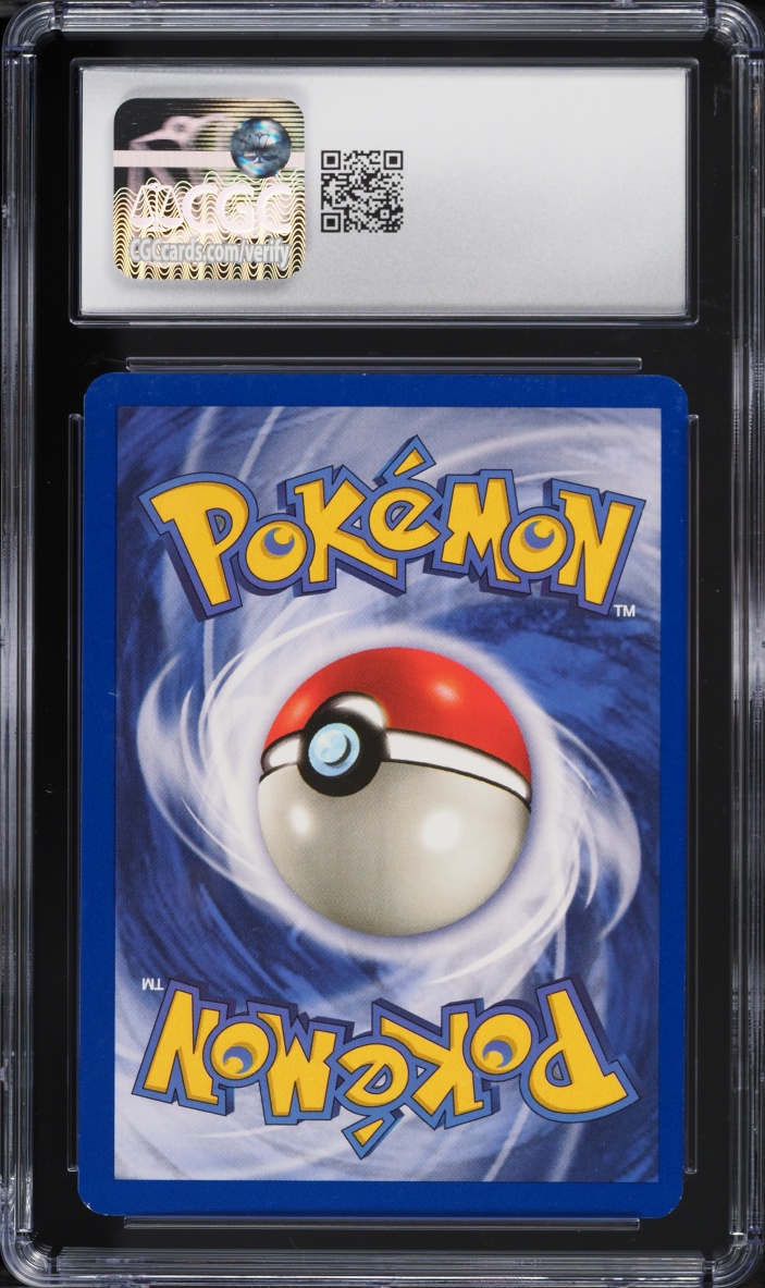 2000 Pokemon Base Set 2 Fire Energy #126 CGC 8 NM-MT