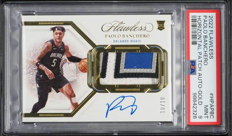 2022 Panini Prizm Silver Paolo Banchero ROOKIE #249 PSA 10 GEM