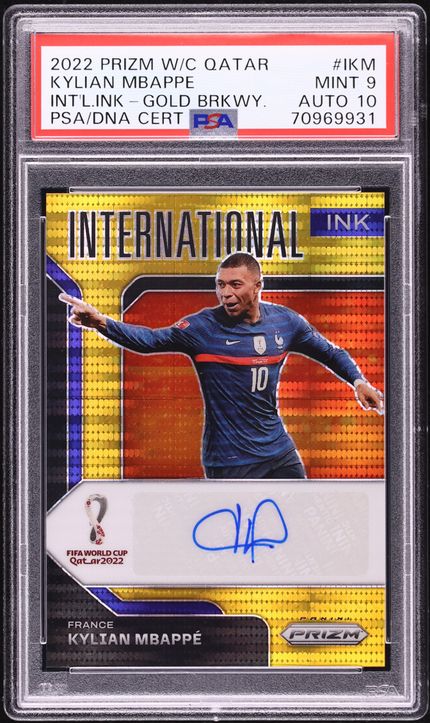 2018 Panini Adrenalyn XL World Cup Russia Kylian Mbappe ROOKIE