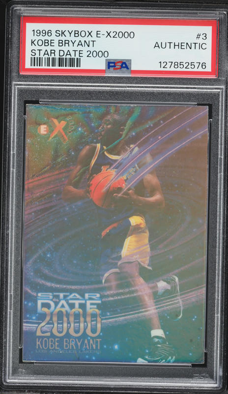 1996 Skybox EX-2000 Star Date 2000 #3 Kobe Bryant on Fanatics Collect