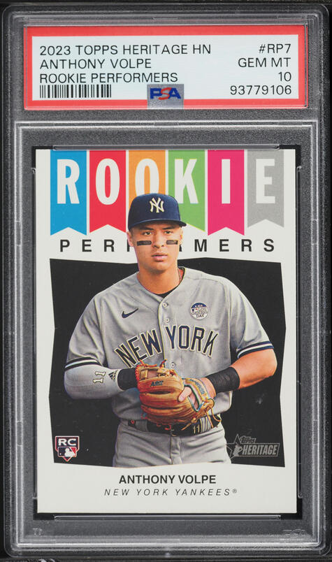 2023 Topps Transcendent VIP Superfractor Anthony Volpe ROOKIE 1/1