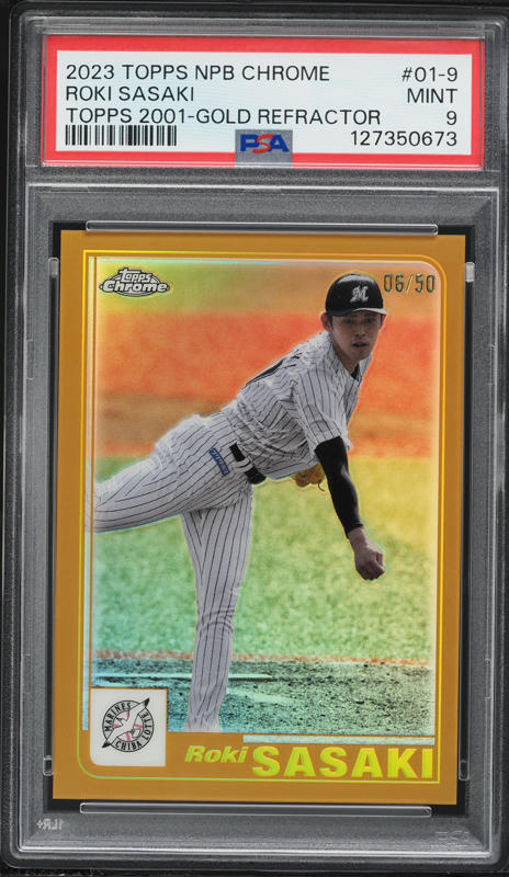 2024 Topps Now Yoshinobu Yamamoto ROOKIE #869 PSA 10 GEM MINT on