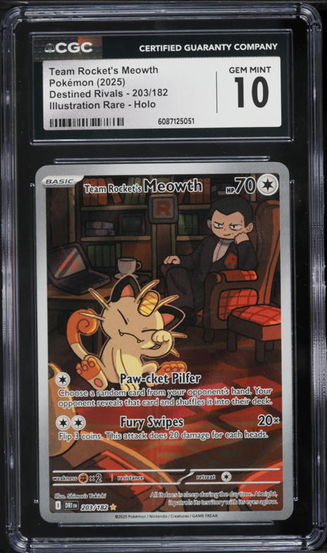 2025 Pokemon Scarlet & Violet Destined Rivals IR Team Rocket's