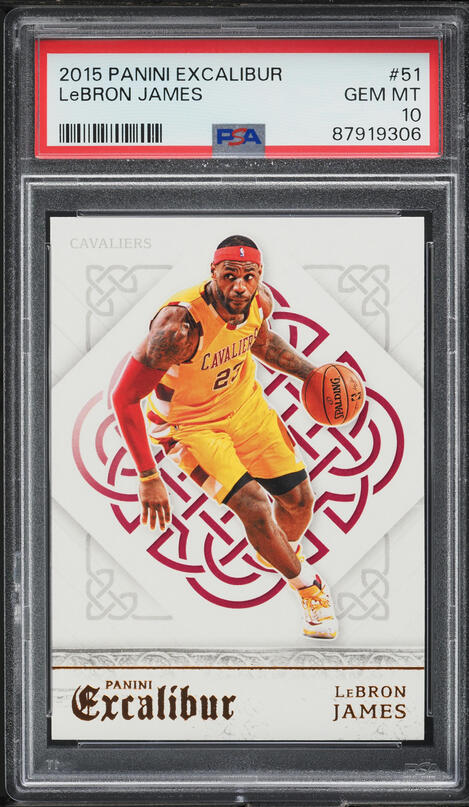その他 LeBRON JAMES 2015 panini hoops psa10 2015-16 Panini Hoops #14 LeBron James Cavaliers | eBay