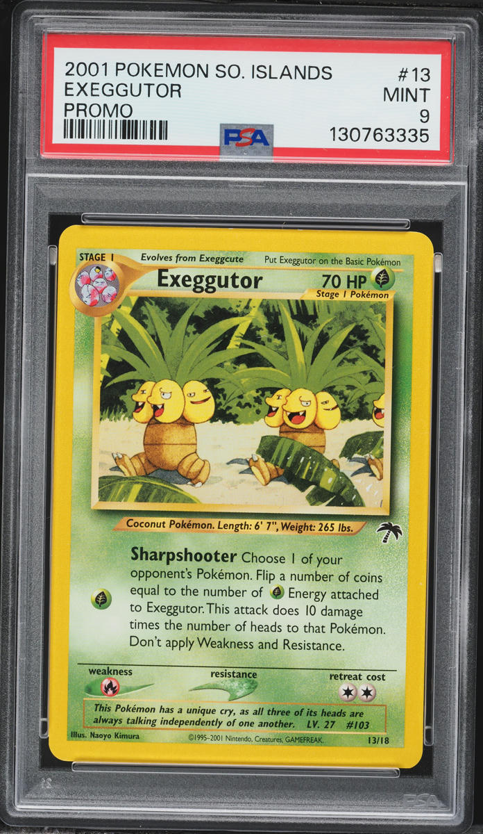 2001 Pokemon Southern Islands Promo Exeggutor #13 PSA 9 MINT