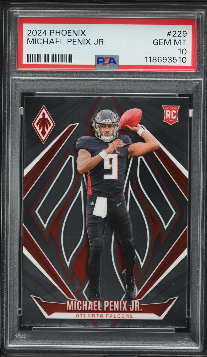 2024 Panini Phoenix Michael Penix Jr. ROOKIE #229 PSA 10 GEM MINT