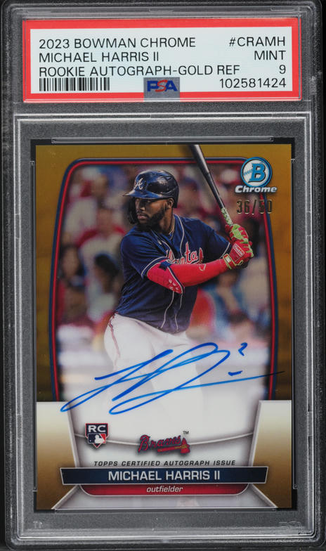 2023 Bowman Chrome Spotlights Michael Harris II ROOKIE #BS-3 PSA