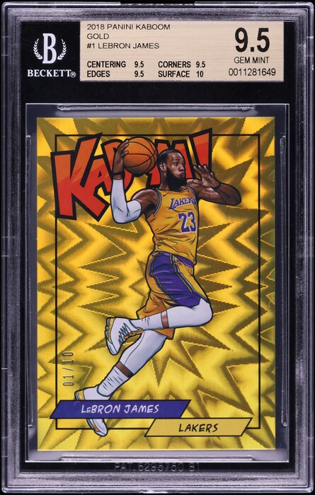 2009 Donruss Elite Clutch Performers LeBron James #2 PSA 10 GEM