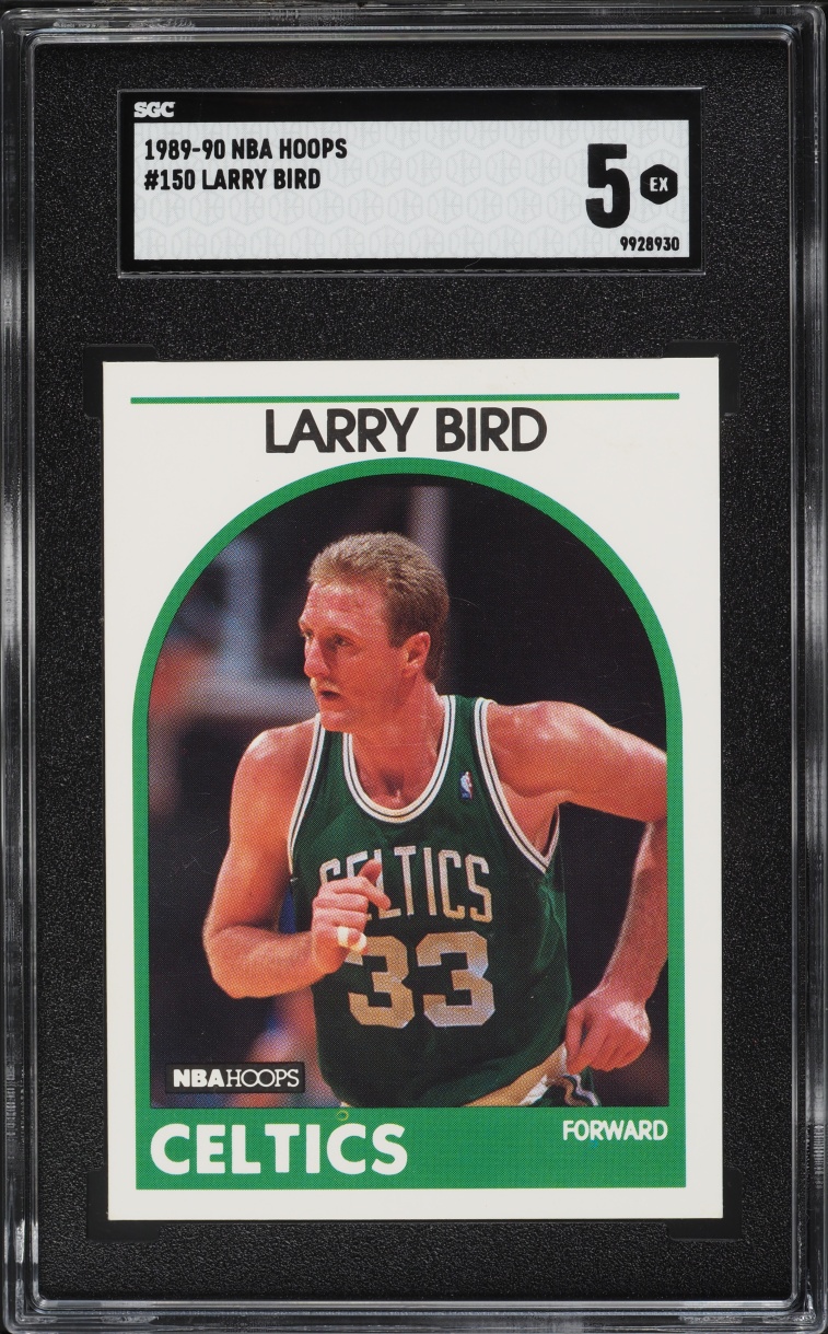 1989 Hoops Larry Bird #150 SGC 5 EX