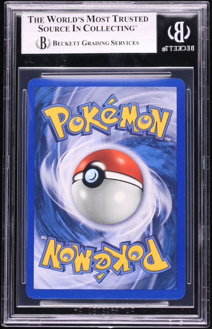 2002 Pokemon Legendary Collection Reverse Holo Machop #79 BGS 9 MINT