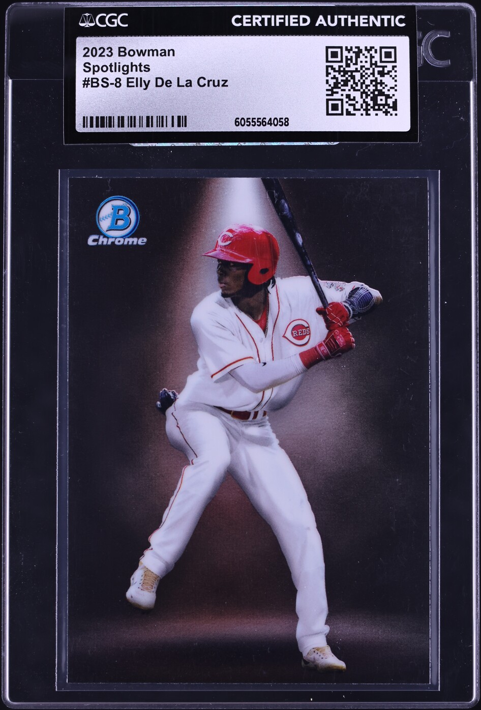 2023 Bowman Chrome Spotlights Elly De La Cruz PROSPECT #BS-8 CGC AUTH