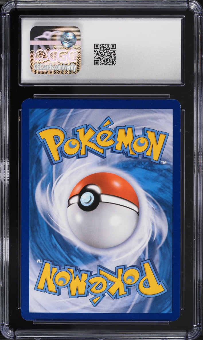 2015 Pokemon Russian XY BREAKthrough Reverse Holo Chespin #7 CGC 8.5 NM-MT+