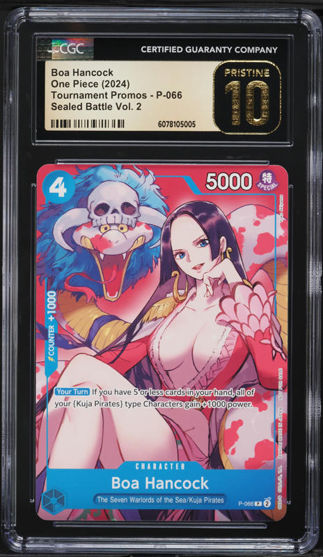 2023 One Piece Japanese Kingdoms Intrigue Alt Art Boa Hancock