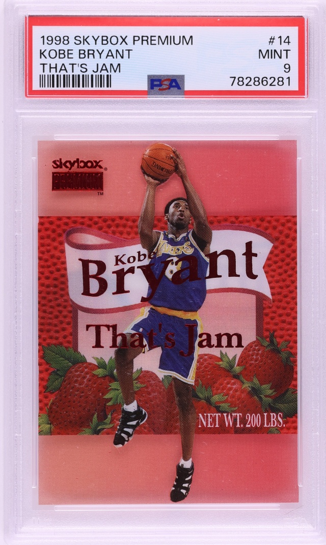 1998 Skybox Premium That's Jam Kobe Bryant #14 PSA 9 MINT
