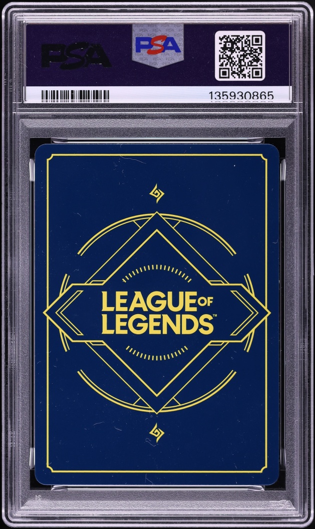 2025 Riftbound League Of Legends Origins Demo Participation Teemo #197 PSA 9 MINT