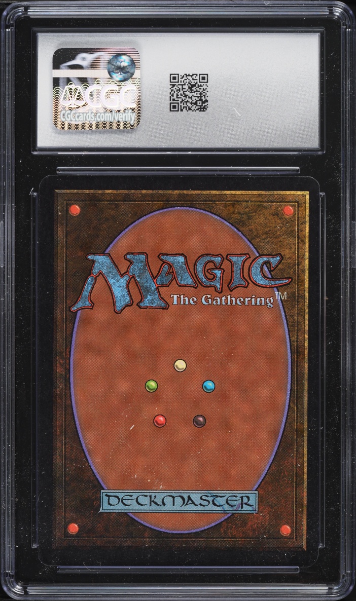 1993 Magic The Gathering MTG Unlimited Mox Ruby CGC 7 NRMT