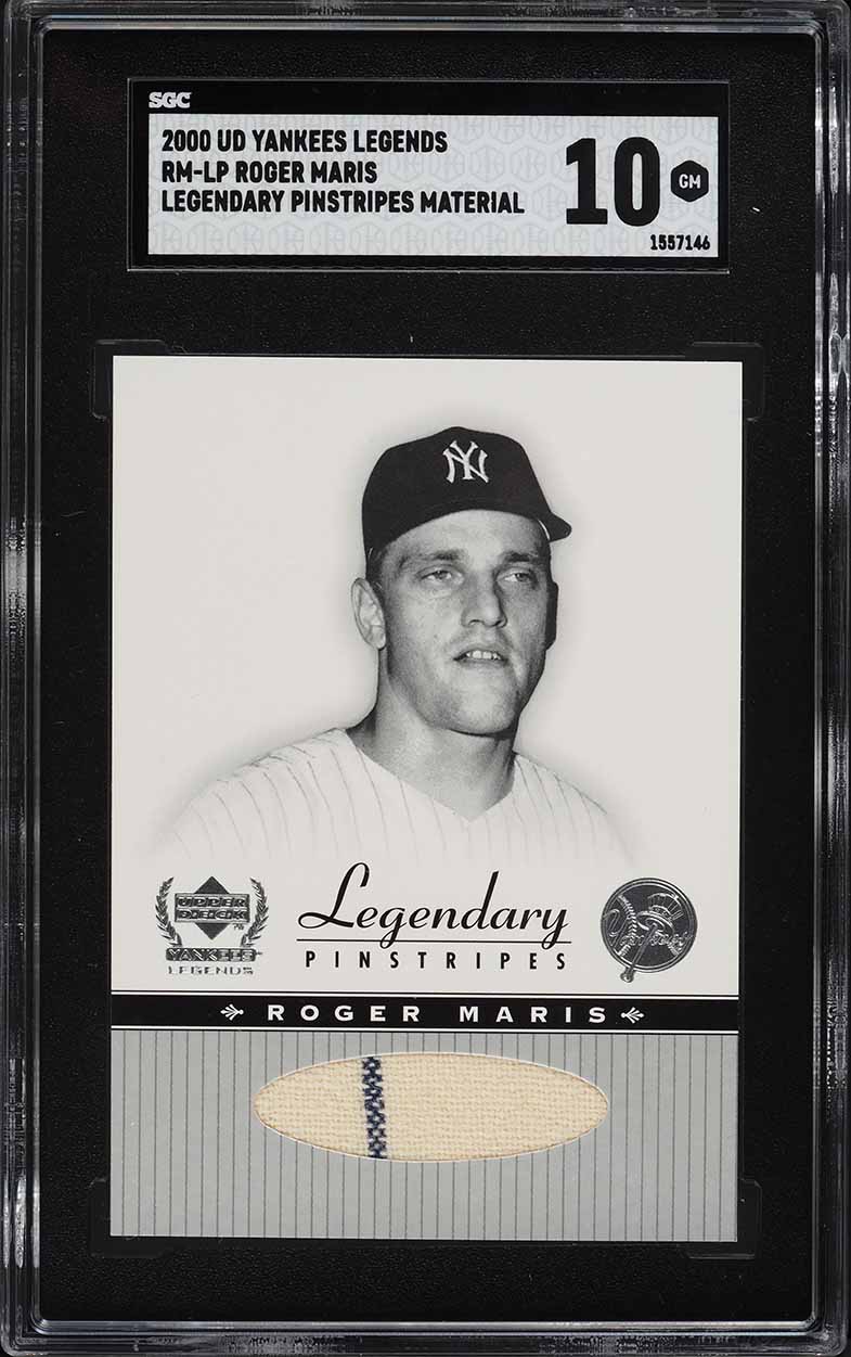 2000 Upper Deck Yankees Legends Legendary Lumber Gold Tony Kubek
