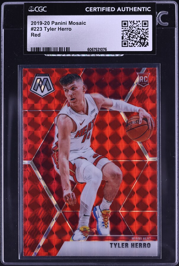 2019 Panini Revolution Chinese New Year Tyler Herro ROOKIE RC #112