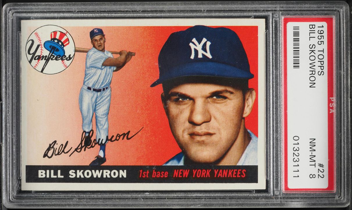1955 Topps Bill Skowron #22 PSA 8 NM-MT