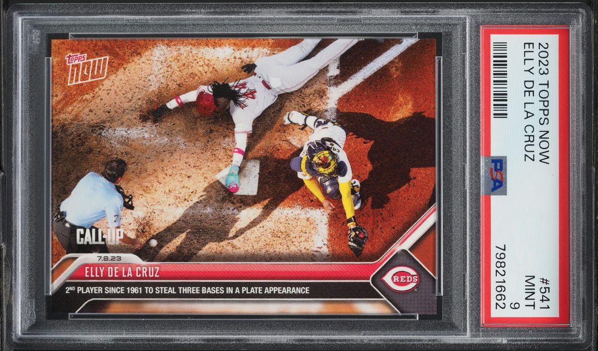 2023 Topps Now Elly De La Cruz PROSPECT #541 PSA 9 MINT