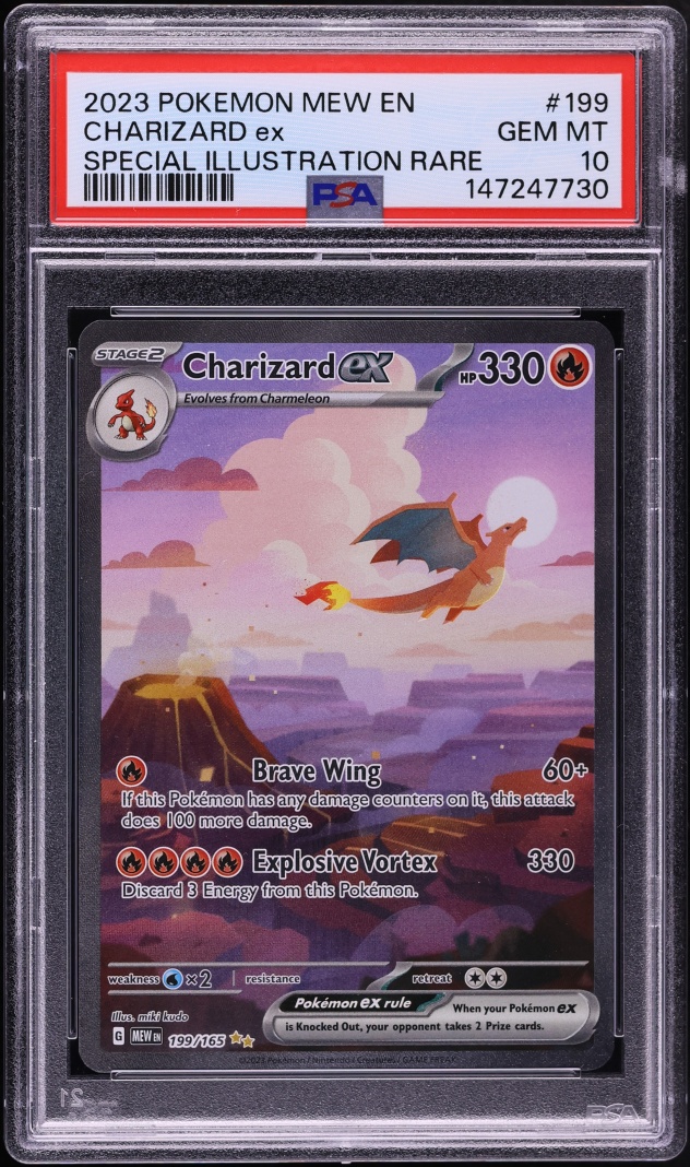 2023 Pokemon Scarlet & Violet 151 SIR Charizard ex #199 PSA 10 GEM MINT