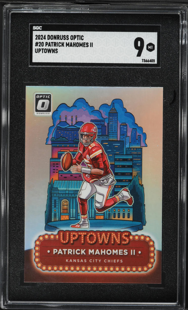 2024 Donruss Optic Uptowns Patrick Mahomes II #20 SGC 9 MINT