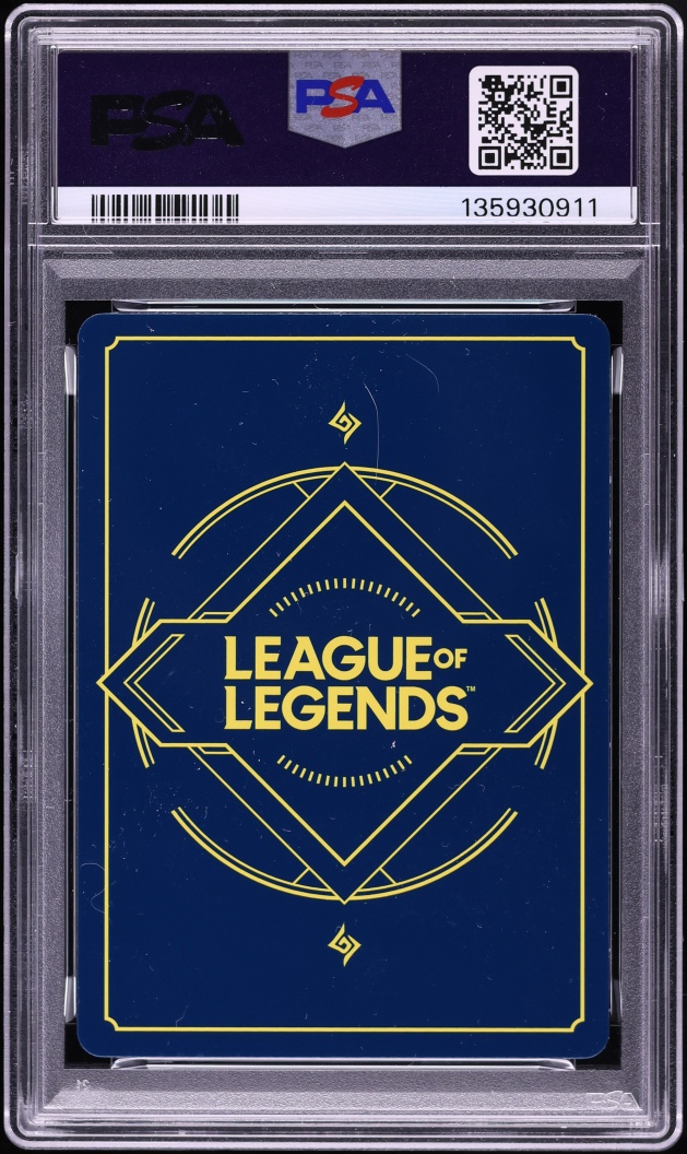 2025 Riftbound League Of Legends Origins Demo Participation Teemo #197 PSA 9 MINT