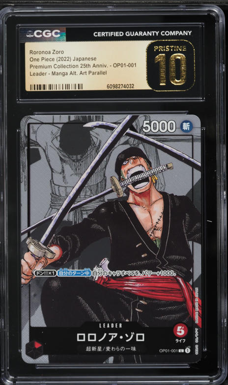One Piece Card Roronoa Zoro ST01 - 013 Chinese New Year - PSA 10 GEM MT - Foto 9