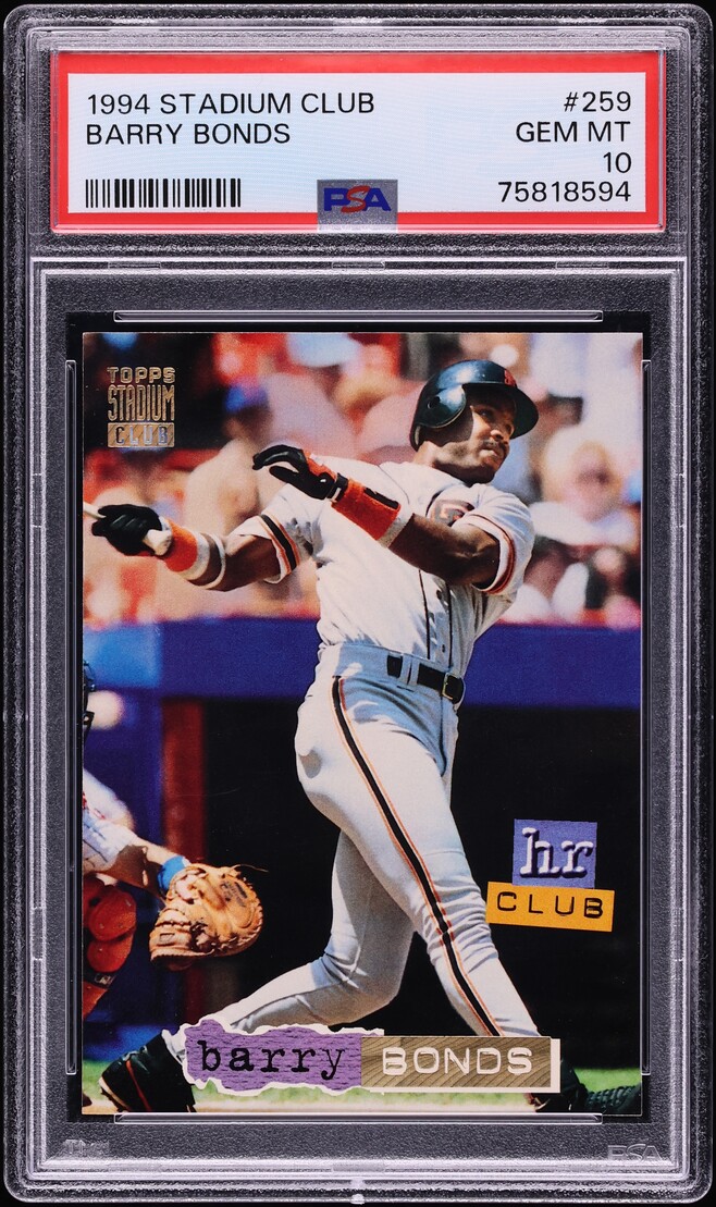 1994 Stadium Club Barry Bonds #259 PSA 10 GEM MINT