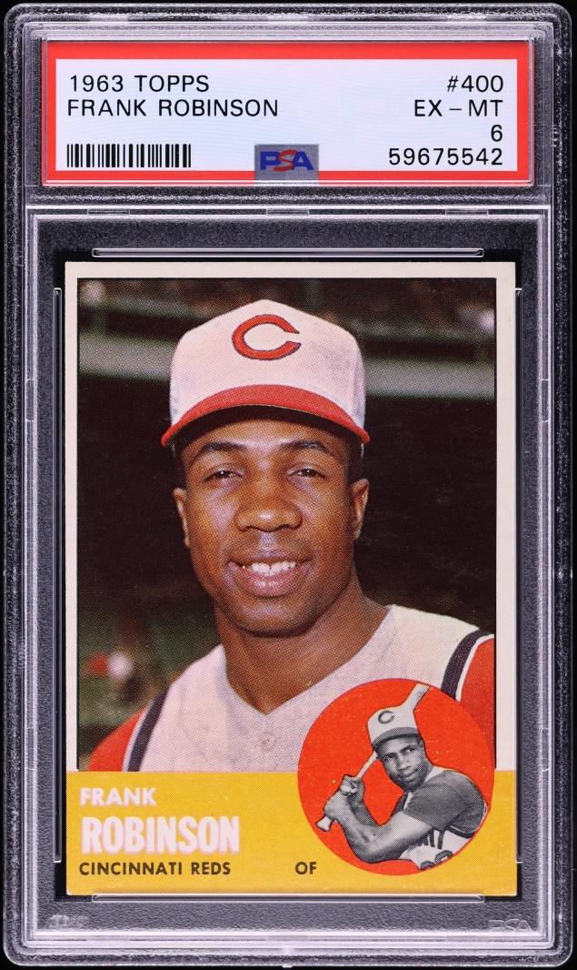 1963 Topps Frank Robinson #400 PSA 6 EXMT