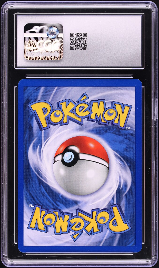 2000 Pokemon Neo Genesis 1st Edition Holo Black Dot Error Typhlosion #17 CGC 9 MINT
