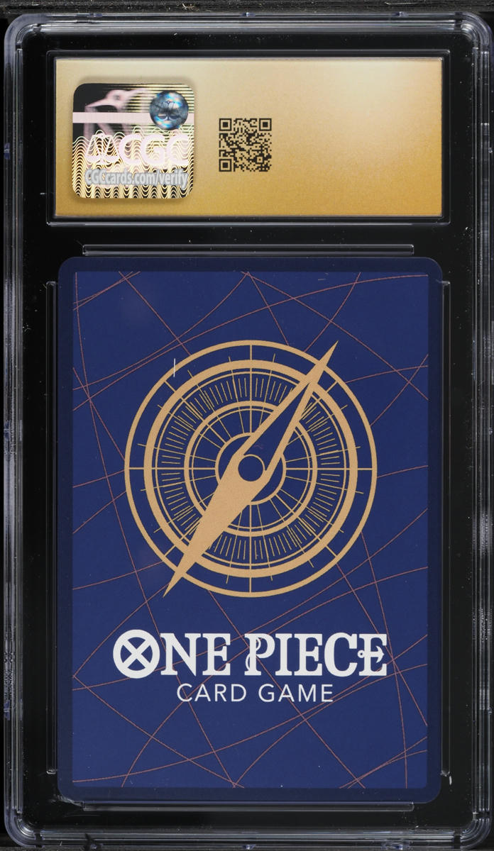 2025 One Piece Tournament Promos 3rd Anniversary Winner SR Monkey D. Luffy #ST01-012 CGC 10
