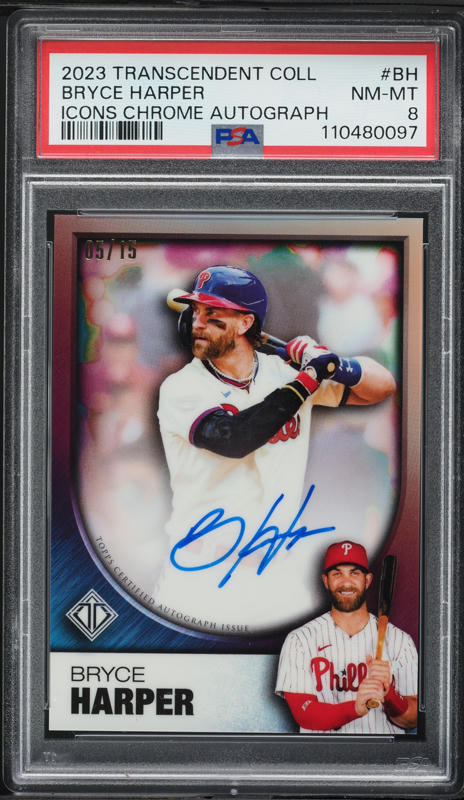2023 Topps Japan Edition Strength In Numbers Red Bryce Harper /5