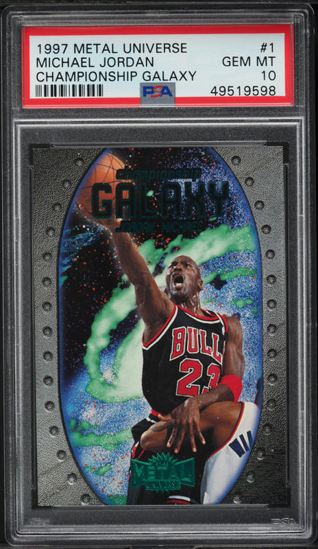 1997 Metal Universe Championship Galaxy Kobe Bryant #3 PSA 9