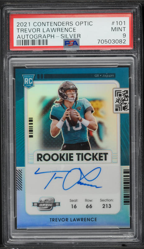 2021 Panini Contenders Variation Trevor Lawrence ROOKIE AUTO DNA