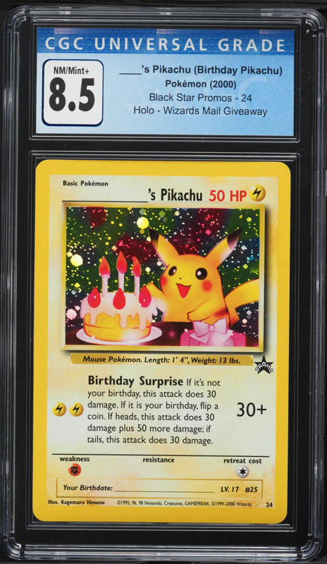 2021 Pokemon Sword & Shield Celebrations Full Art Surfing Pikachu
