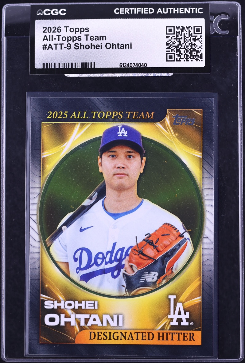 2026 Topps All Topps Team Shohei Ohtani #ATT-9 CGC AUTH
