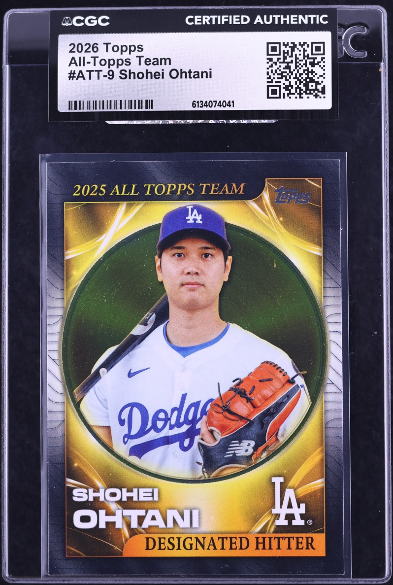 2026 Topps All Topps Team Shohei Ohtani #ATT-9 CGC AUTH