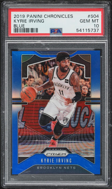 2020-21 Panini Illusions Sapphire #52 Kyrie Irving on Fanatics Collect