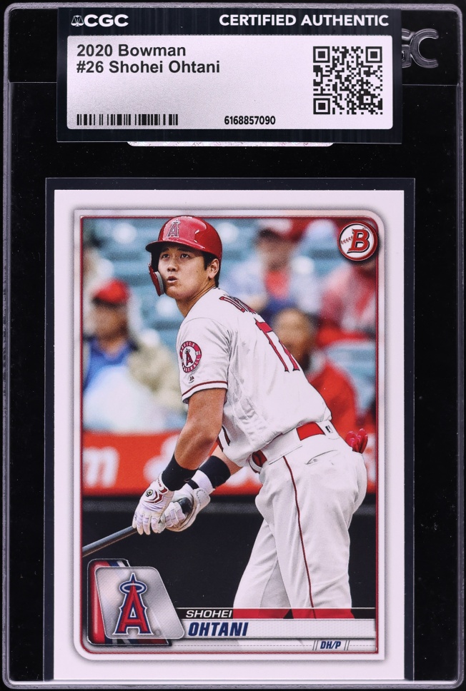 2020 Bowman Shohei Ohtani #26 CGC AUTH
