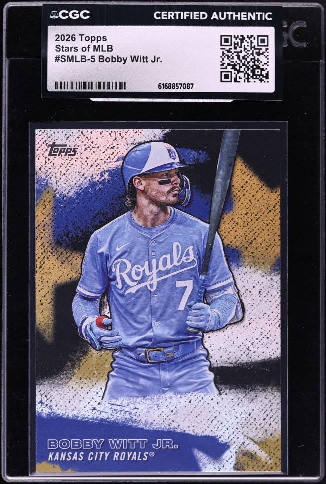 2026 Topps Stars Of MLB Bobby Witt Jr. #SMLB-5 CGC AUTH