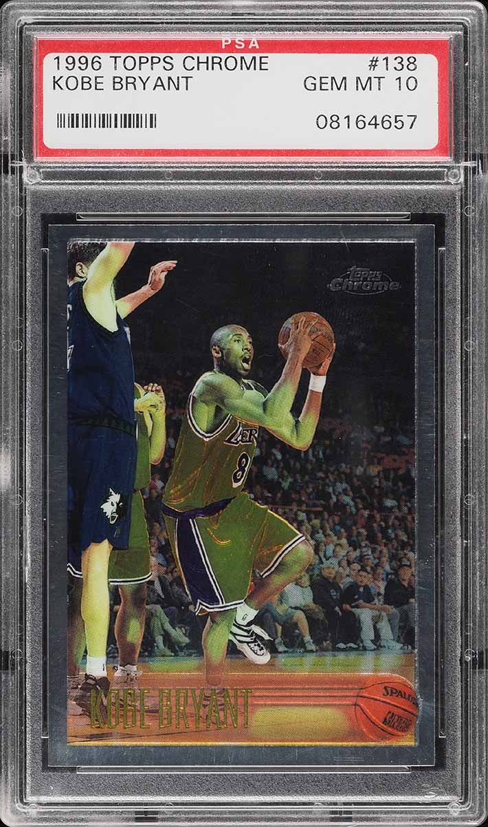 1999 Skybox E-X E-Xceptional Green Kobe Bryant /500 #XC10 BGS 9.5