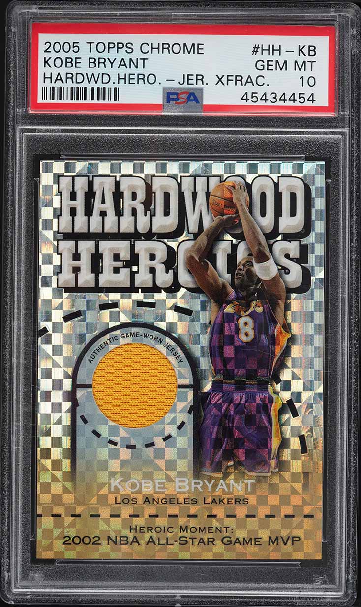 2008 Topps Chrome Xfractor Kobe Bryant LeBron James /288 #24