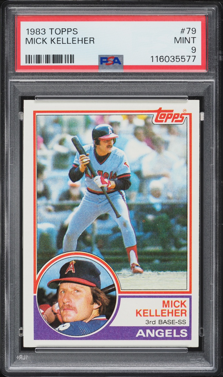 1983 Topps Mick Kelleher #79 PSA 9 MINT