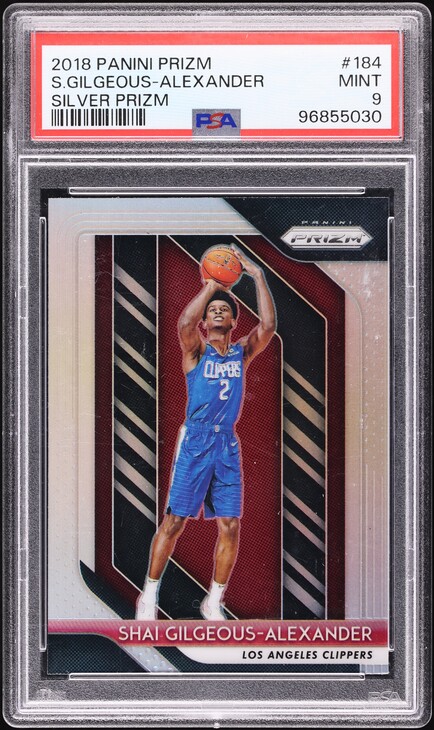 2018 Panini Prizm Silver DeAndre Ayton ROOKIE #279 PSA 8 NM-MT on