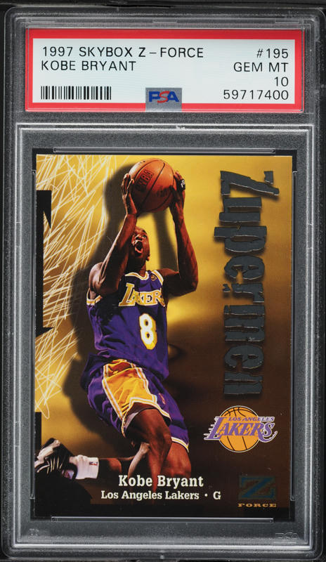 1997 Topps Basketball Kobe Bryant #171 PSA 9 MINT on Fanatics Collect