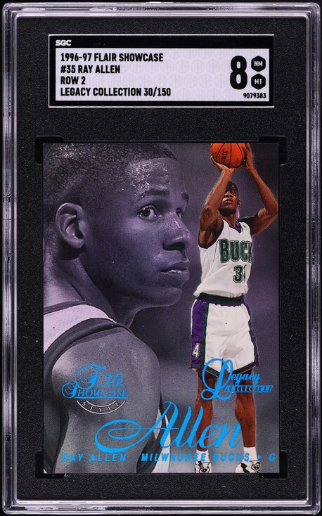 1996 Flair Showcase Row 2 Kobe Bryant ROOKIE #31 PSA 9 MINT