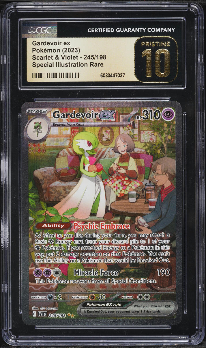 2023 Pokemon Scarlet & Violet SIR Gardevoir EX #245 CGC 10 PRISTINE